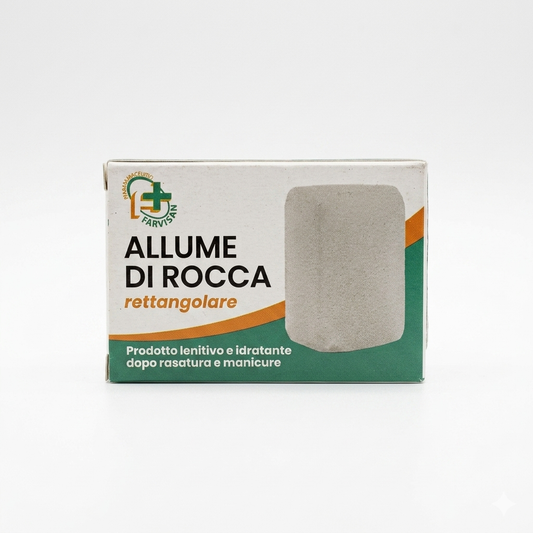 Allume di Rocca rettangolare 100g