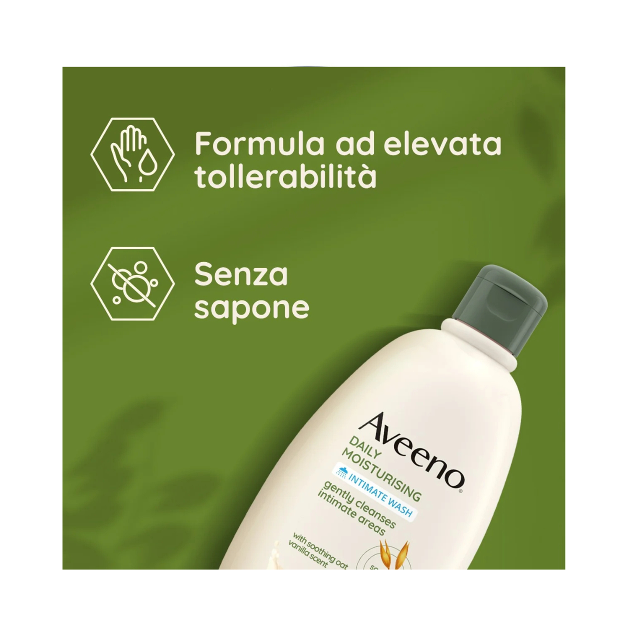 Aveeno detergente Intimo 500ml Emolliente protettivo, adatto a pelli sensibili