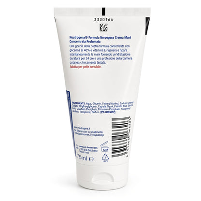 Neutrogena CREMA MANI CON PROFUMO concentrata protettiva e idratante 75ml