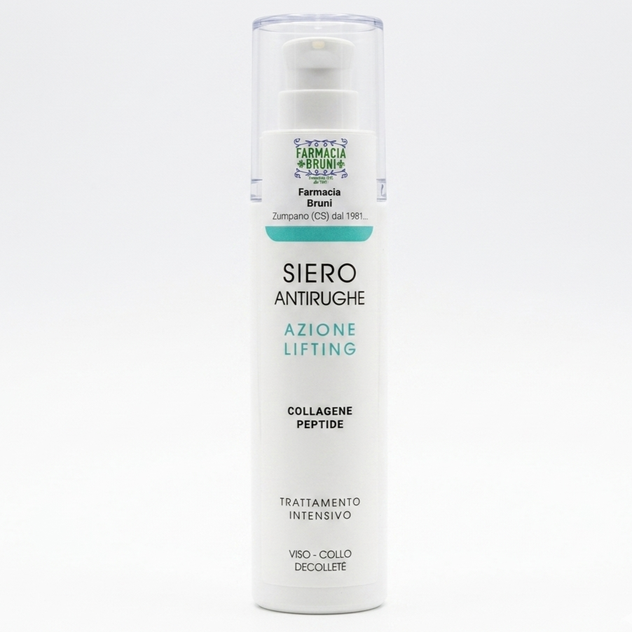 Siero Antirughe AZIONE LIFTING, Collagene Peptidi LDF, Laboratorio della farmacia 30ml