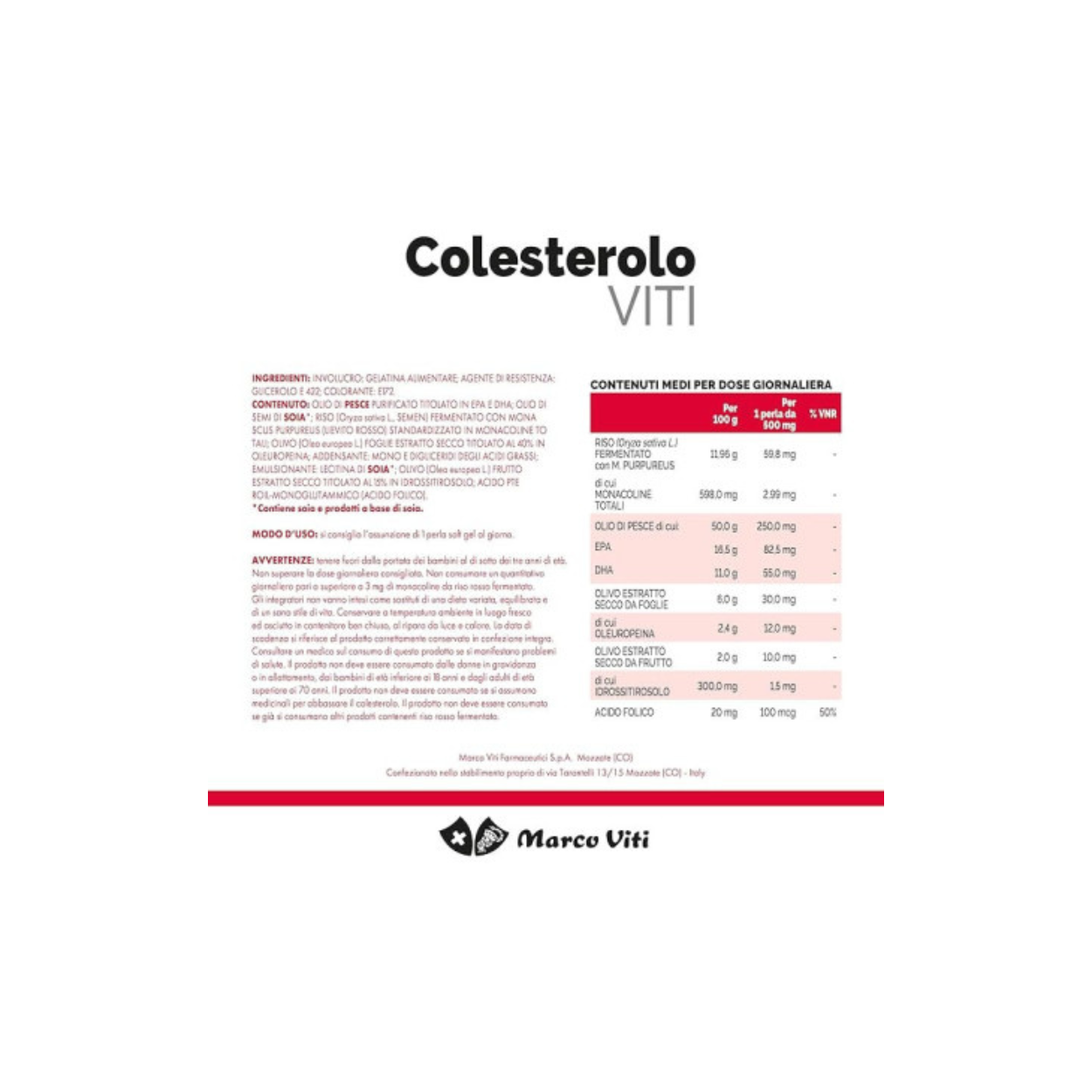 Colesterolo Viti - 90 comprese -  3 mesi di copertura