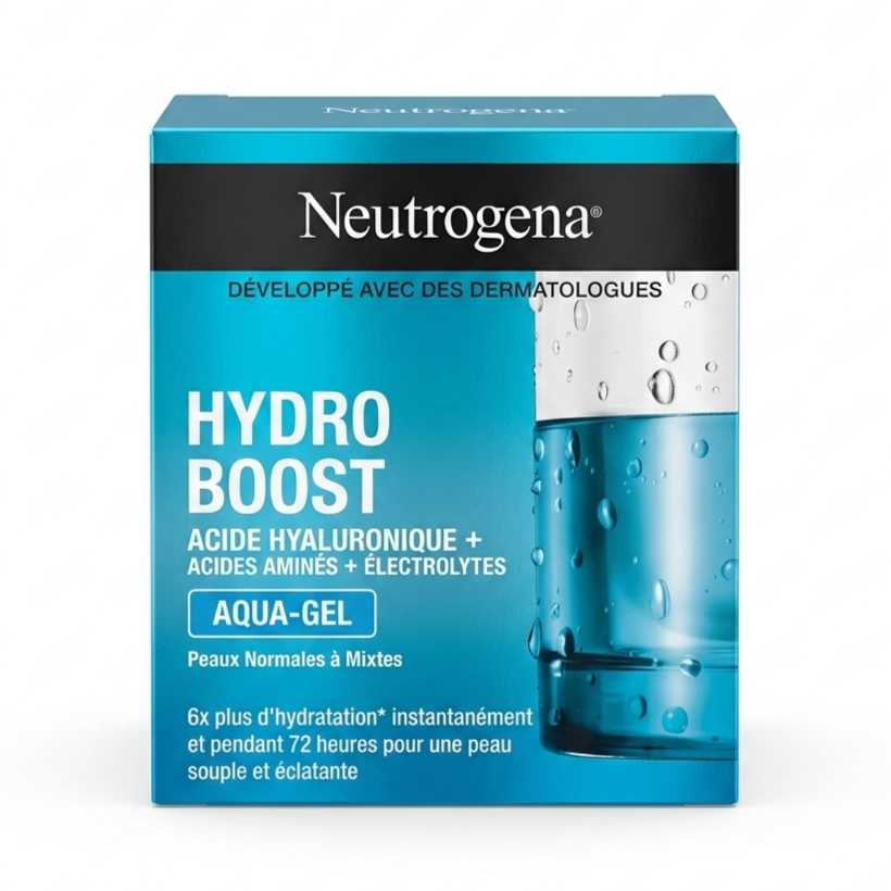Neutrogena Hydro Boost Acqua Gel, +20% di acido Jaluronico, NUOVA FORMULA - 50ml