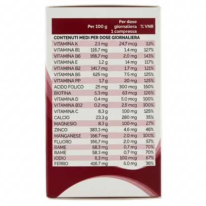 Massigen Dailyvit+ Multivitaminco Completo Donna - 12 Vitamine 8 Minerali -  30 Compresse