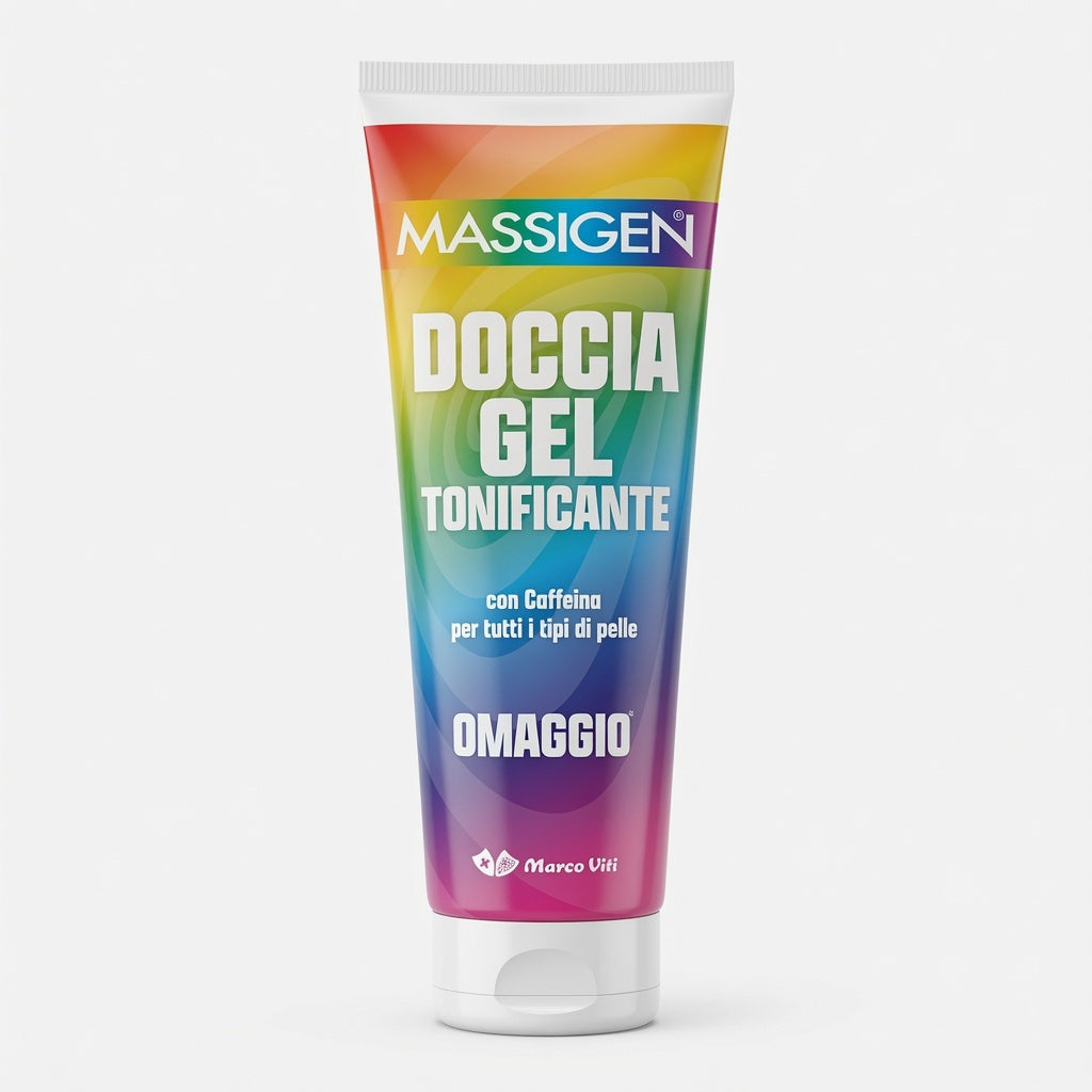 Massigen Pronto Recupero Energia Plus con CREATINA – 24 bustine + Doccia Gel Tonificante in OMAGGIO (Edizione Speciale)